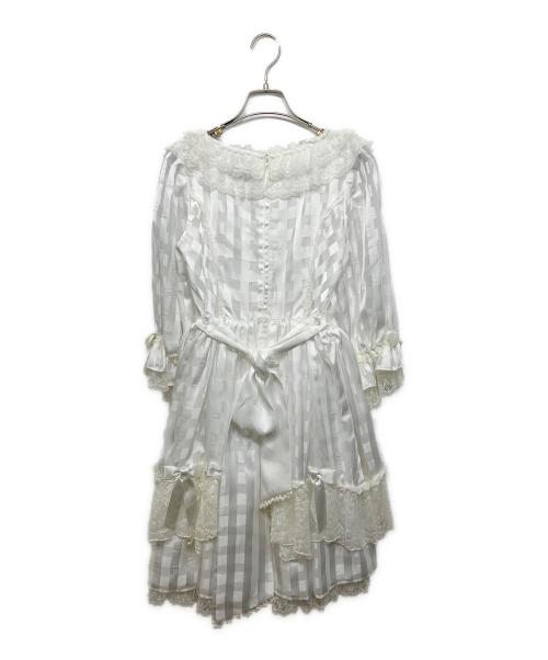 Angelic Pretty（アンジェリックプリティー）Angelic Pretty (アンジェリックプリティー) Bright Sugar ワンピース ホワイト サイズ:Freeの古着・服飾アイテム