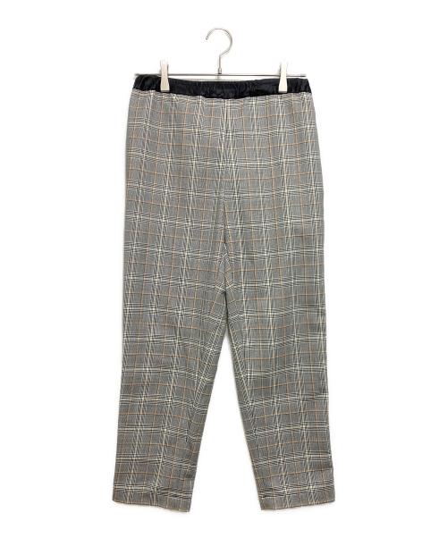 MARNI（マルニ）MARNI (マルニ) チェック柄テーパードパンツ ブラック サイズ:38の古着・服飾アイテム