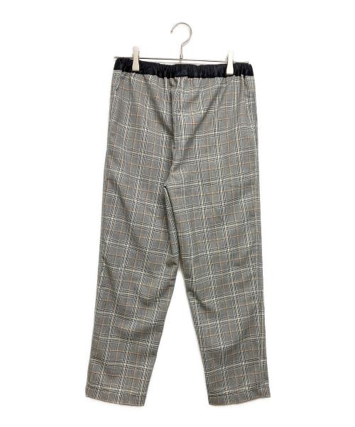 MARNI（マルニ）MARNI (マルニ) チェック柄テーパードパンツ ブラック サイズ:38の古着・服飾アイテム