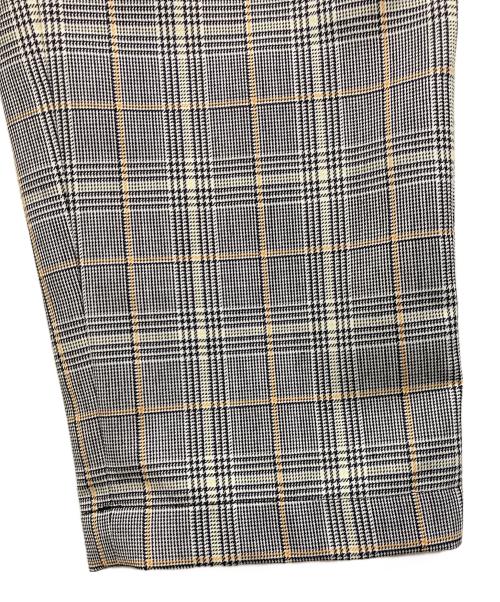 MARNI（マルニ）MARNI (マルニ) チェック柄テーパードパンツ ブラック サイズ:38の古着・服飾アイテム