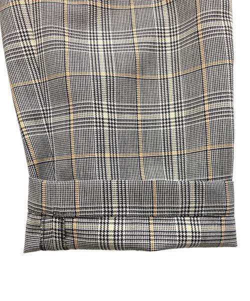 MARNI（マルニ）MARNI (マルニ) チェック柄テーパードパンツ ブラック サイズ:38の古着・服飾アイテム