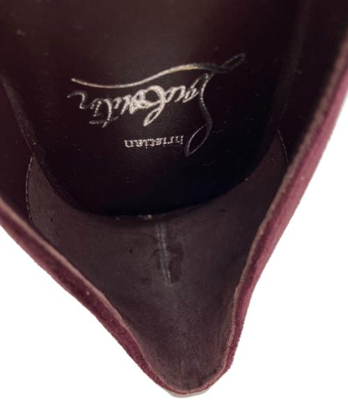 Christian Louboutin（クリスチャン・ルブタン）Christian Louboutin (クリスチャン・ルブタン) スウェードパンプス パープル サイズ:37の古着・服飾アイテム