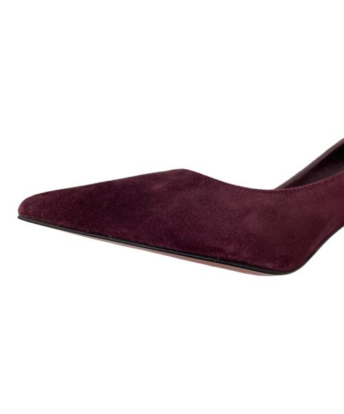 Christian Louboutin（クリスチャン・ルブタン）Christian Louboutin (クリスチャン・ルブタン) スウェードパンプス パープル サイズ:37の古着・服飾アイテム