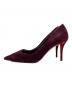 Christian Louboutin (クリスチャン・ルブタン) スウェードパンプス パープル サイズ:37：10000円