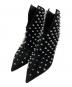BALMAIN（バルマン）の古着「Spike Accents Leather Lace Up Boots/スタッズブーティ」｜ブラック