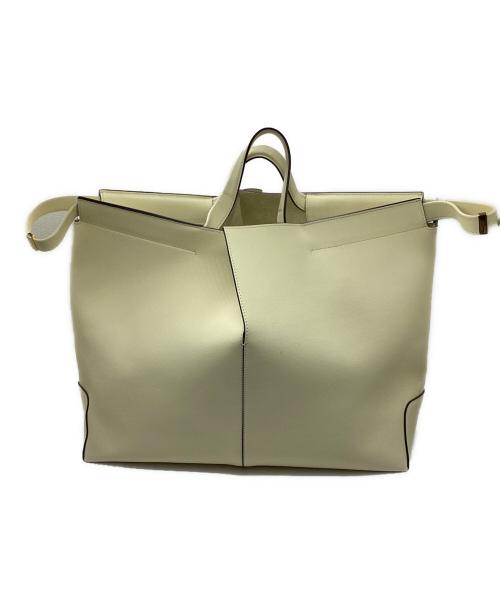 TOD'S（トッズ）TOD'S (トッズ) ショッピング バッグ ミディアム イエロー サイズ:Mの古着・服飾アイテム