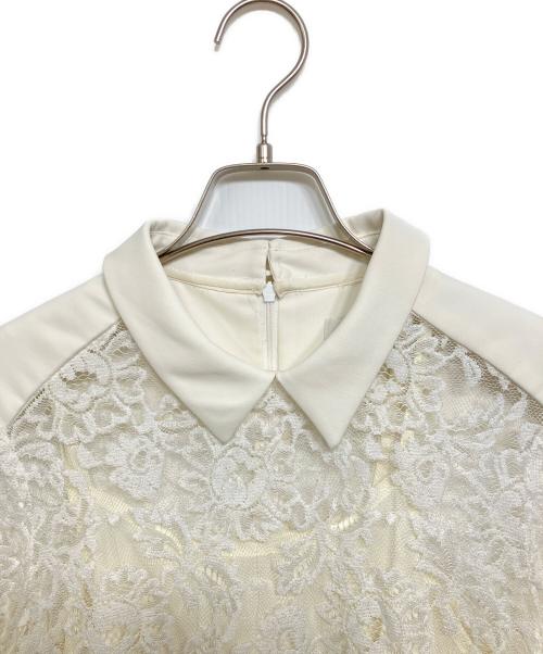 LOKITHO（ロキト）LOKITHO (ロキト) レースシャツ アイボリー サイズ:SIZE2の古着・服飾アイテム