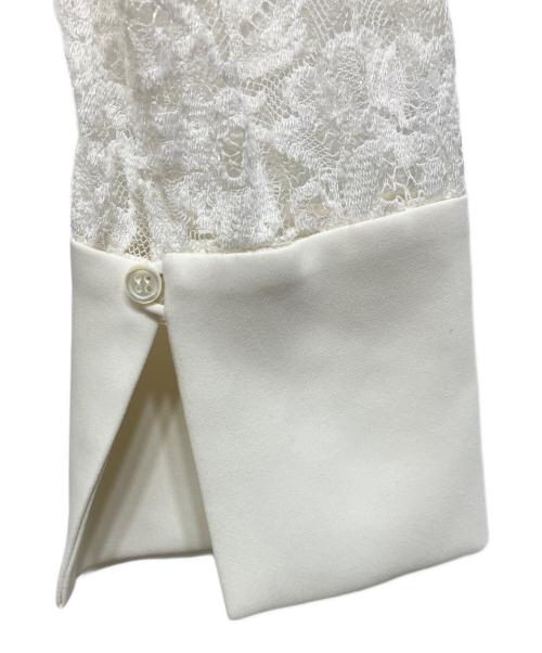 LOKITHO（ロキト）LOKITHO (ロキト) レースシャツ アイボリー サイズ:SIZE2の古着・服飾アイテム