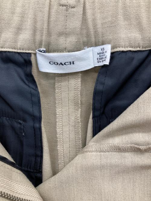 COACH（コーチ）COACH (コーチ) ブレザーショーツ ベージュ サイズ:XSの古着・服飾アイテム