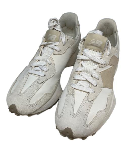 NEW BALANCE（ニューバランス）NEW BALANCE (ニューバランス) ローカットスニーカー アイボリー サイズ:24cmの古着・服飾アイテム