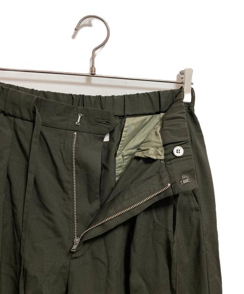 sowell（ソウェル）sowell (ソウェル) ウール混パンツ カーキ サイズ:2の古着・服飾アイテム