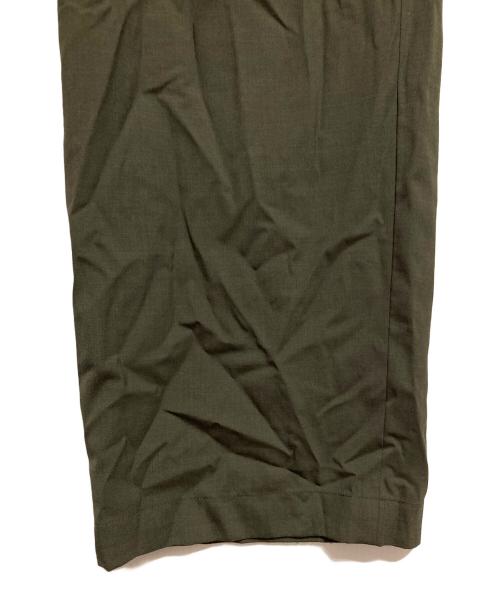 sowell（ソウェル）sowell (ソウェル) ウール混パンツ カーキ サイズ:2の古着・服飾アイテム