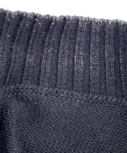 sacai（サカイ）sacai (サカイ) レオパードドッキングニット ブラック サイズ:1の古着・服飾アイテム