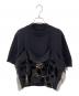 sacai（サカイ）の古着「レオパードドッキングニット」｜ブラック