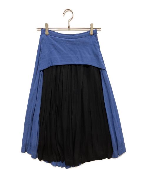 TOGA PULLA（トーガ プルラ）TOGA PULLA (トーガ プルラ) スカート ブルー サイズ:36の古着・服飾アイテム