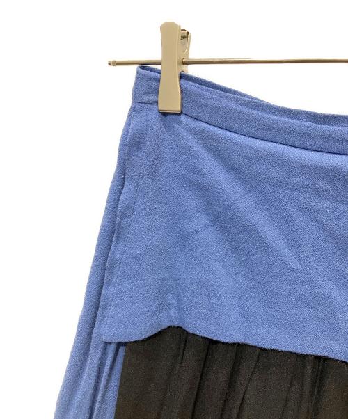 TOGA PULLA（トーガ プルラ）TOGA PULLA (トーガ プルラ) スカート ブルー サイズ:36の古着・服飾アイテム