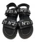N°21 (ヌメロヴェントゥーノ) サンダル ブラック サイズ:SIZE 37：6000円