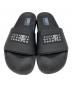 MM6 Maison Margiela (エムエムシックスメゾンマルジェラ) ナンバリングロゴスライドサンダル ブラック サイズ:37：9000円