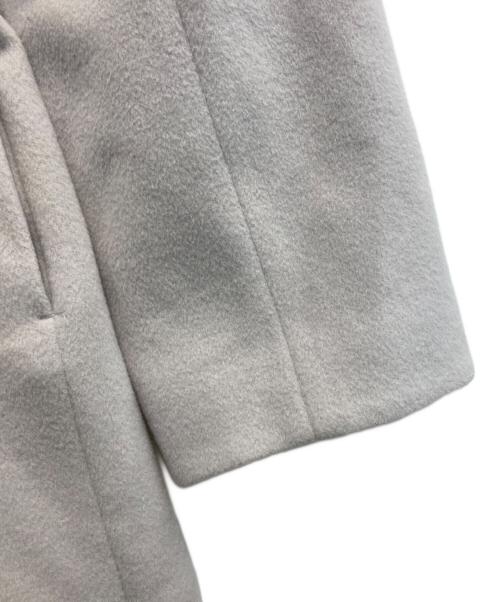 Snidel（スナイデル）Snidel (スナイデル) ウールヤクベーシックコート ライトグレー サイズ:1の古着・服飾アイテム