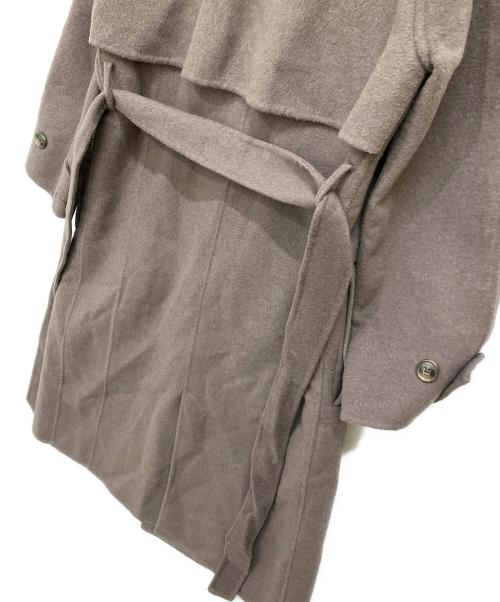 HER LIP TO（ハーリップトゥ）Her lip to (ハーリップトゥ) Lucca Wool Blend River Coat ブラウン サイズ:Mの古着・服飾アイテム