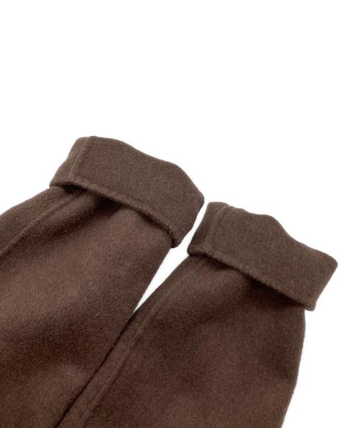 HER LIP TO（ハーリップトゥ）Her lip to (ハーリップトゥ) Lucca Wool Blend River Coat ブラウン サイズ:Mの古着・服飾アイテム