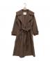 Her lip to（ハーリップトゥ）の古着「Lucca Wool Blend River Coat」｜ブラウン