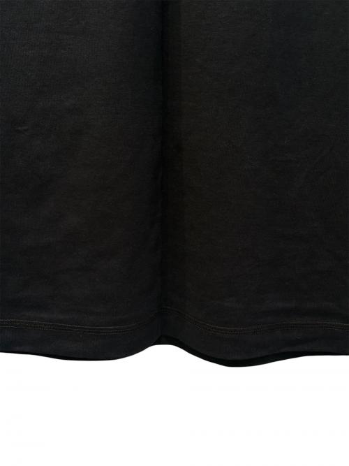 HERMES（エルメス）HERMES (エルメス) Hロゴ刺繍カットソーワンピース ブラック サイズ:size38の古着・服飾アイテム
