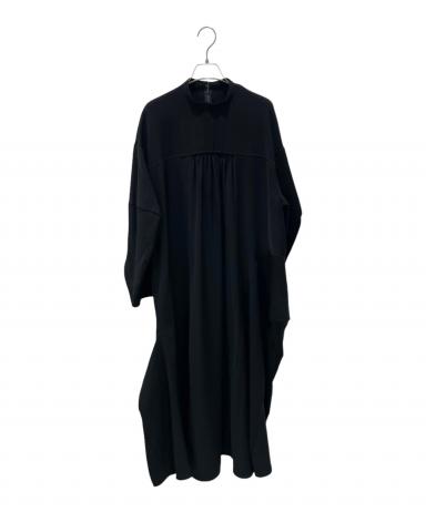 中古・古着通販】ENFOLD (エンフォルド) DRAPE DRESS ブラック サイズ