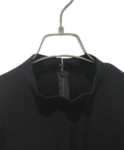 ENFOLD（エンフォルド）ENFOLD (エンフォルド) DRAPE DRESS ブラック サイズ:38 未使用品の古着・服飾アイテム