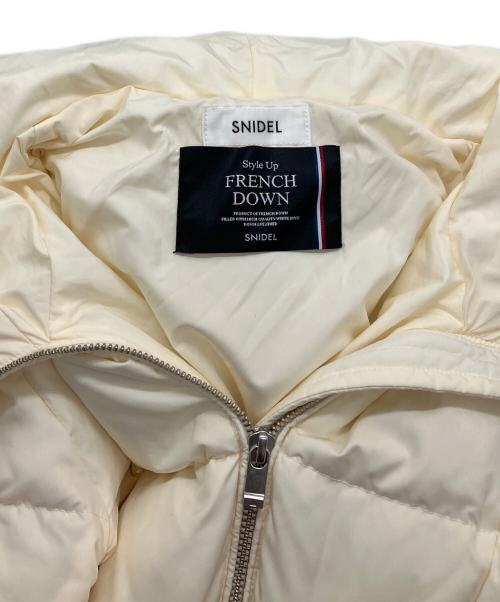 Snidel（スナイデル）Snidel (スナイデル) スタイルアップフレンチダウンロングコート アイボリー サイズ:SIZE 1の古着・服飾アイテム
