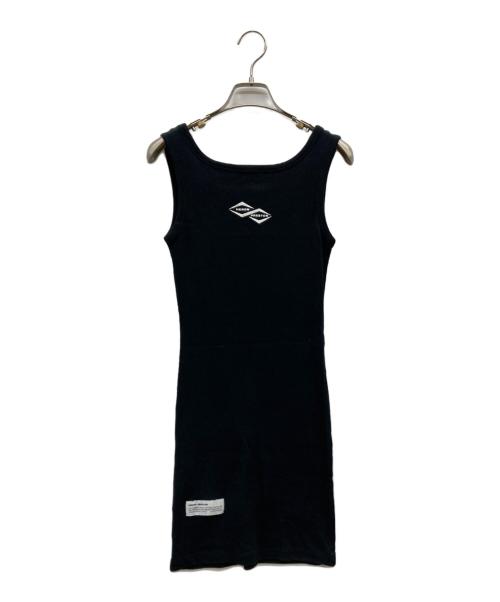 HERON PRESTON（ヘロンプレストン）HERON PRESTON (ヘロンプレストン) リブワンピース ブラック サイズ:XSの古着・服飾アイテム