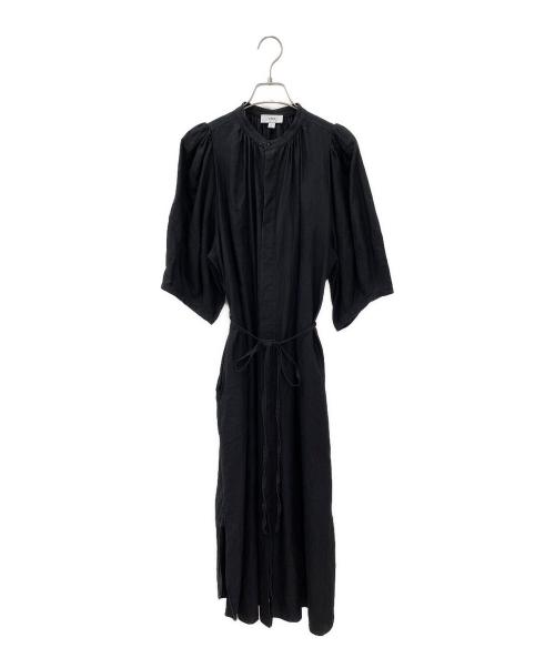 HYKE（ハイク）HYKE (ハイク) BALLOON SLEEVE DRESS ブラック サイズ:1の古着・服飾アイテム