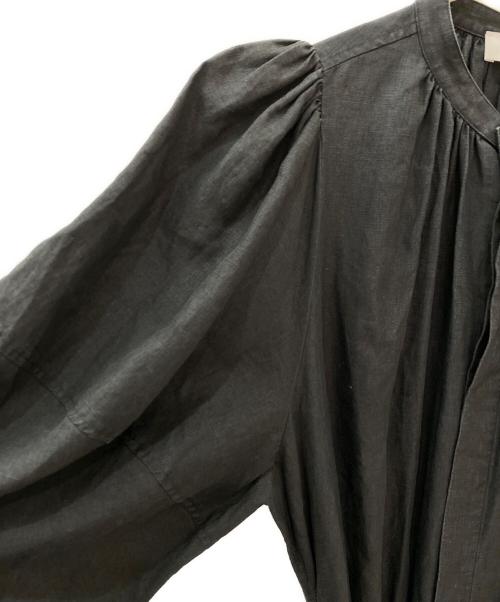 HYKE（ハイク）HYKE (ハイク) BALLOON SLEEVE DRESS ブラック サイズ:1の古着・服飾アイテム