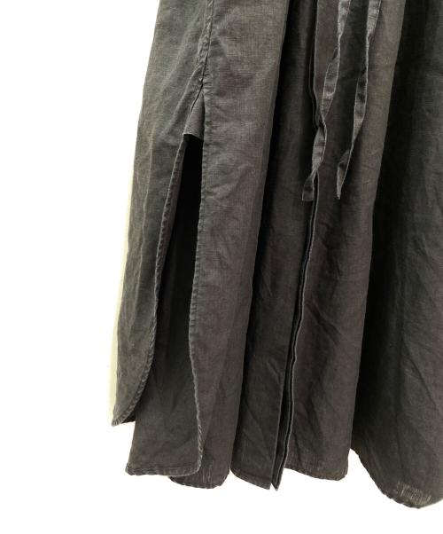 HYKE（ハイク）HYKE (ハイク) BALLOON SLEEVE DRESS ブラック サイズ:1の古着・服飾アイテム