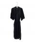 HYKE（ハイク）の古着「BALLOON SLEEVE DRESS」｜ブラック