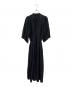 HYKE (ハイク) BALLOON SLEEVE DRESS ブラック サイズ:1：19000円