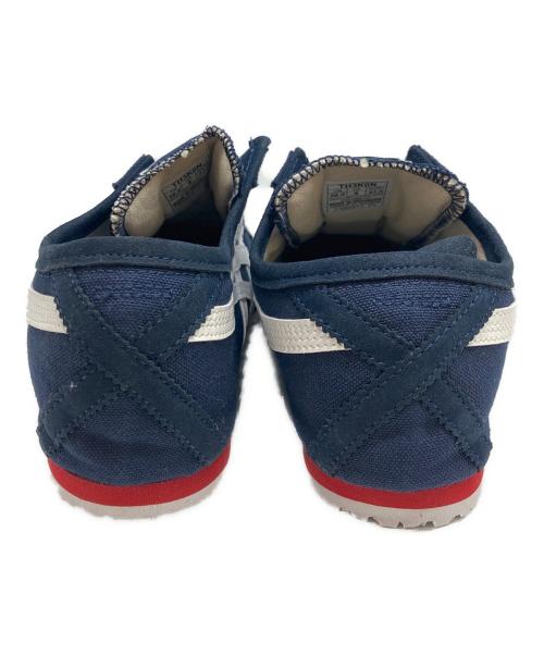 Onitsuka Tiger（オニツカタイガー）Onitsuka Tiger (オニツカタイガー) MEXICO 66 SLIP-ON ネイビー サイズ:26cmの古着・服飾アイテム