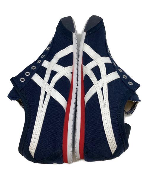 Onitsuka Tiger（オニツカタイガー）Onitsuka Tiger (オニツカタイガー) MEXICO 66 SLIP-ON ネイビー サイズ:26cmの古着・服飾アイテム