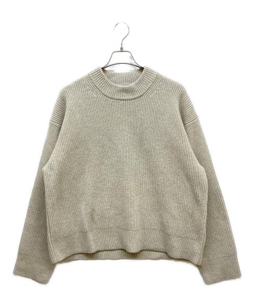 STUDIO NICHOLSON（スタジオ ニコルソン）STUDIO NICHOLSON (スタジオ ニコルソン) リブニット ナチュラル サイズ:Sの古着・服飾アイテム