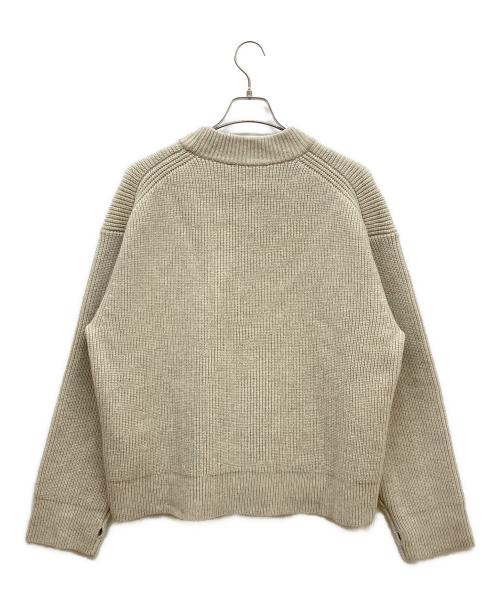 STUDIO NICHOLSON（スタジオ ニコルソン）STUDIO NICHOLSON (スタジオ ニコルソン) リブニット ナチュラル サイズ:Sの古着・服飾アイテム