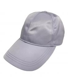 PRADA（プラダ）の古着「Re-Nylon Baseball Cap リナイロン ベースボールキャップ/2HC274 2CCA」｜ラベンダー