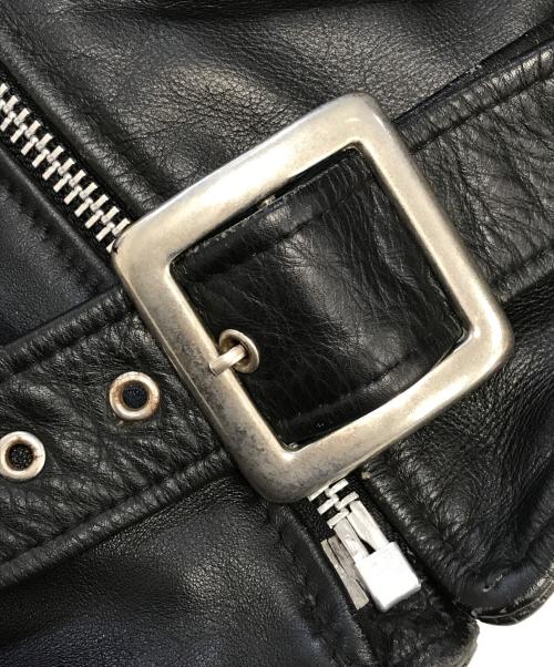 Schott PERFECTO（ショット パーフェクト）Schott PERFECTO (ショット パーフェクト) 618ダブルライダースジャケット ブラック サイズ:SIZE 36の古着・服飾アイテム
