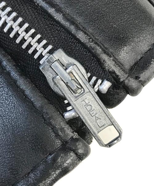 Schott PERFECTO（ショット パーフェクト）Schott PERFECTO (ショット パーフェクト) 618ダブルライダースジャケット ブラック サイズ:SIZE 36の古着・服飾アイテム