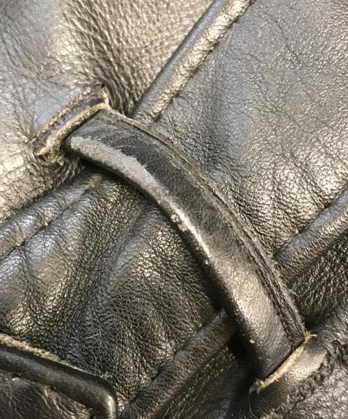 Schott PERFECTO（ショット パーフェクト）Schott PERFECTO (ショット パーフェクト) 618ダブルライダースジャケット ブラック サイズ:SIZE 36の古着・服飾アイテム