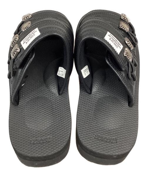 suicoke（スイコック）suicoke (スイコック) TOGA ARCHIVES (トーガアーカイブス) MURA サンダル ブラック サイズ:US 5の古着・服飾アイテム
