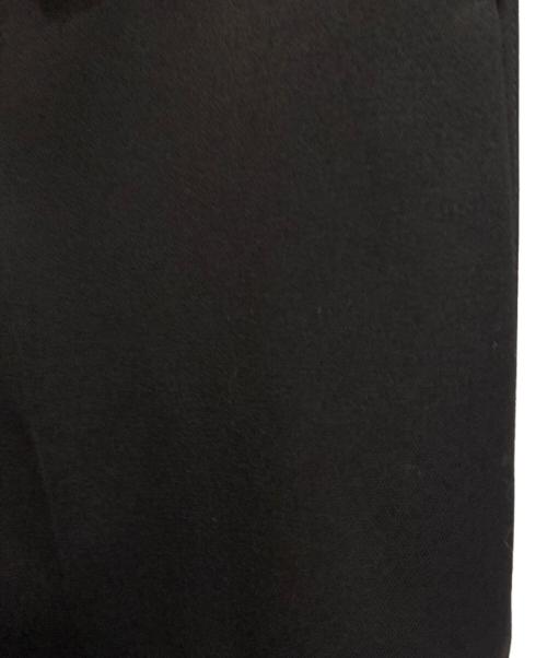 JIL SANDER（ジルサンダー）JIL SANDER (ジルサンダー) ウールギャバジンテーパードパンツ ブラック サイズ:48の古着・服飾アイテム