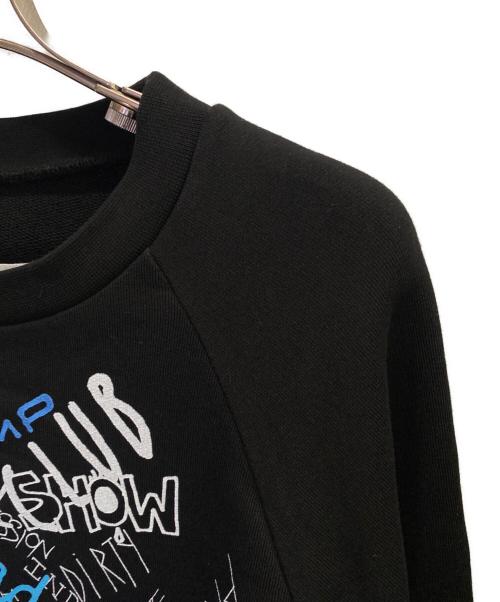 Maison Margiela（メゾンマルジェラ）Maison Margiela (メゾンマルジェラ) グラフィティスウェット ブラック サイズ:44の古着・服飾アイテム