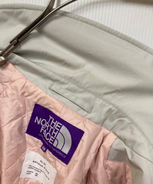 THE NORTHFACE PURPLELABEL（ザ・ノースフェイス パープルレーベル）THE NORTHFACE PURPLELABEL (ザ・ノースフェイス パープルレーベル) BEAMS別注ステンカラーコート グレー サイズ:Mの古着・服飾アイテム