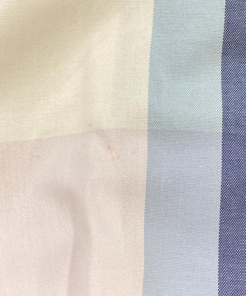 BLUE LABEL CRESTBRIDGE（ブルーレーベルクレストブリッジ）BLUE LABEL CRESTBRIDGE (ブルーレーベルクレストブリッジ) クレストブリッジチェックシャツワンピース ブルー サイズ:38の古着・服飾アイテム
