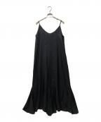 Lisiereリジェール）の古着「New Wash Maxi One Piece」｜ブラック